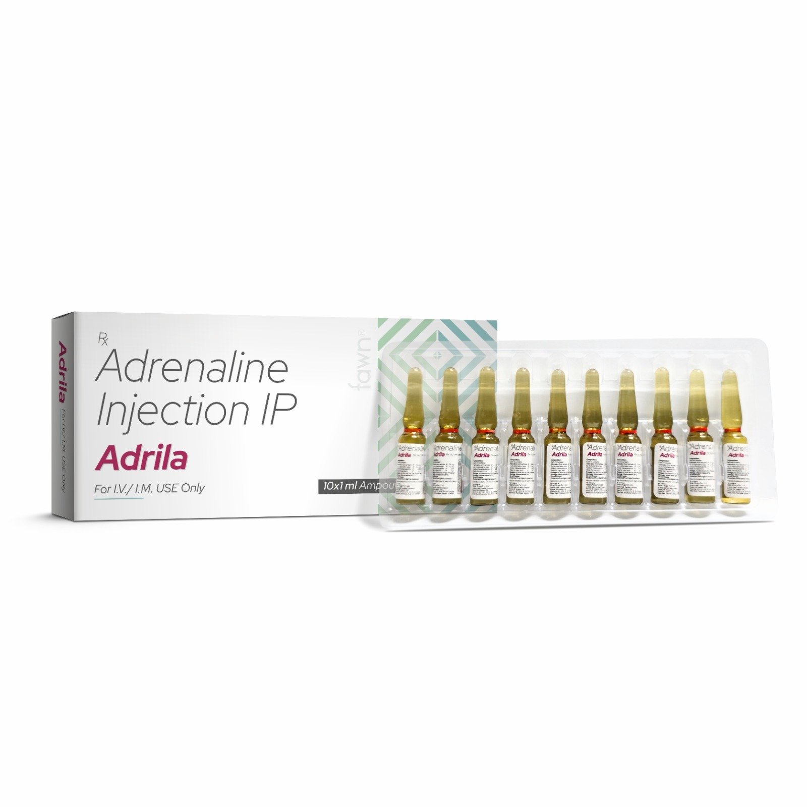 Adrenaline Injection IP - ADRILA Injection image 2