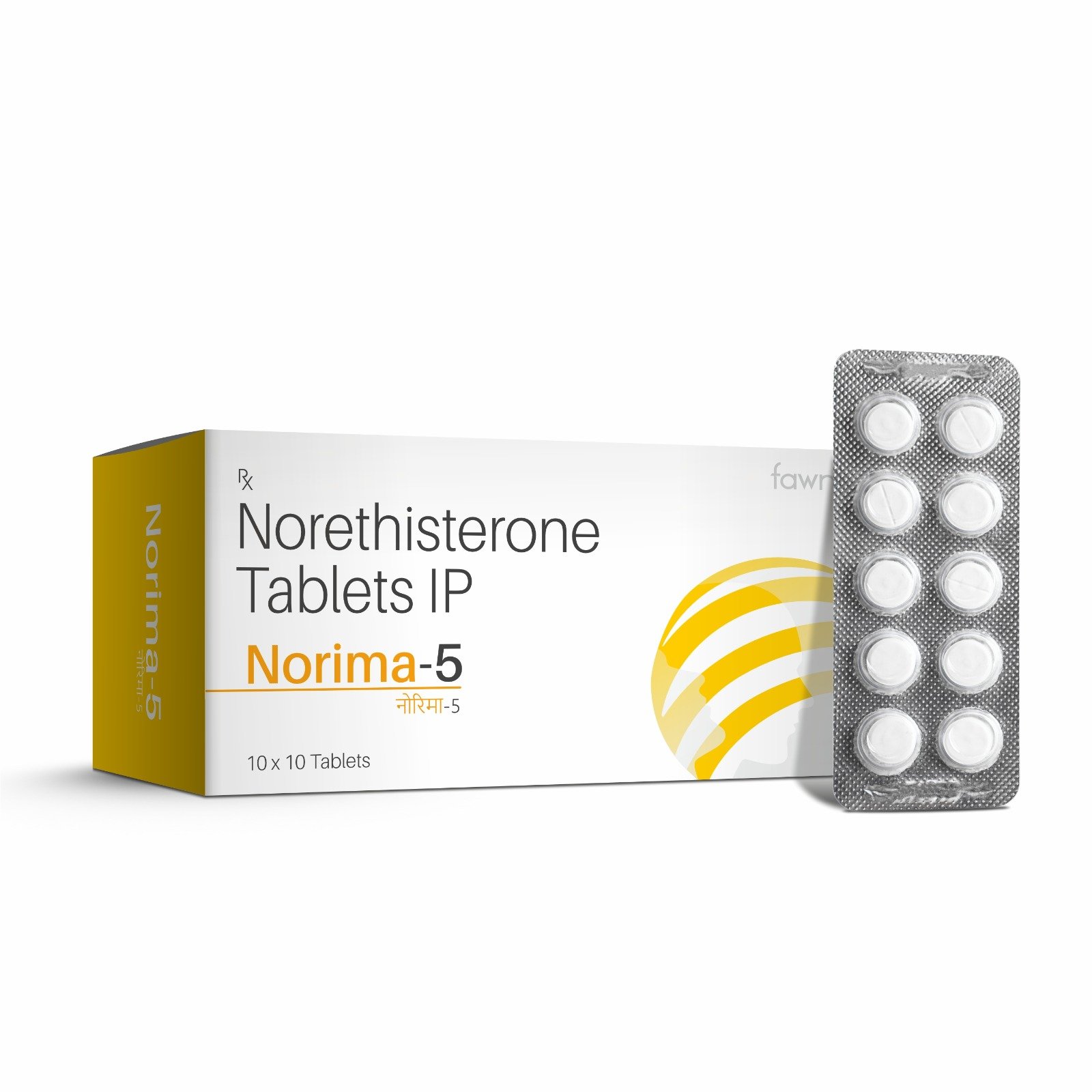 Norethisterone Tablets IP 5 Mg - NORIMA 5