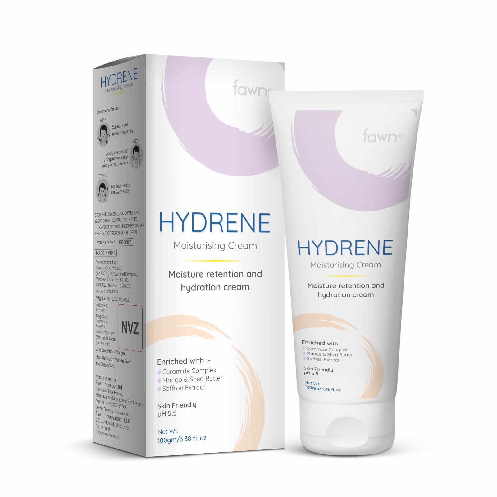 Moisturising Cream for face - HYDRENE Moisturising Cream
