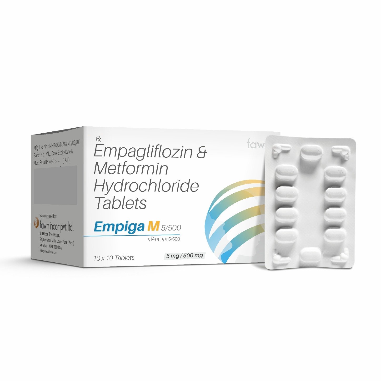 Empagliflozin 5 MG + Metformin 500 MG Tablets - EMPIGA M 5/500 Tablets - image 2