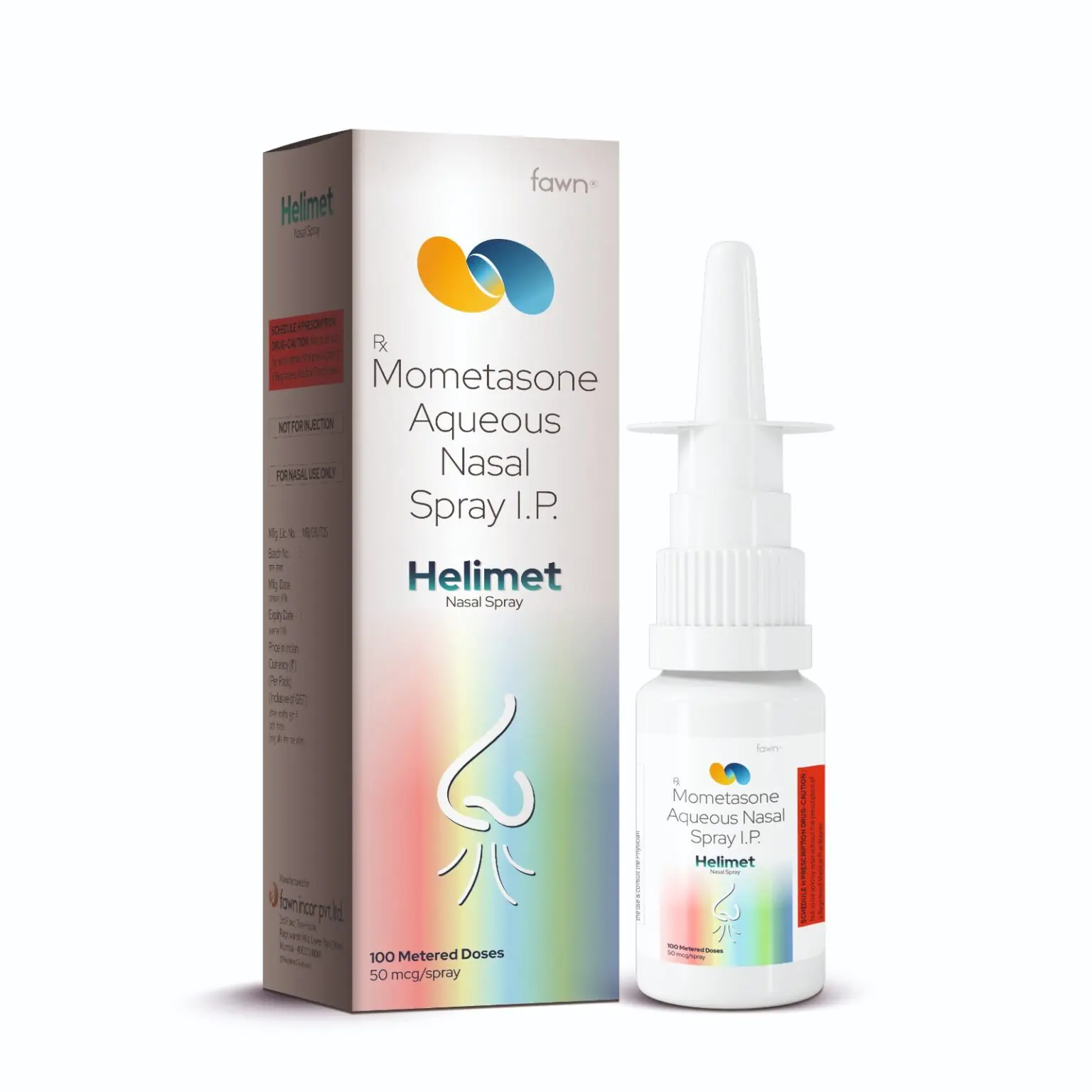 Mometasone Aqueous Nasal Spray IP - HELIMET