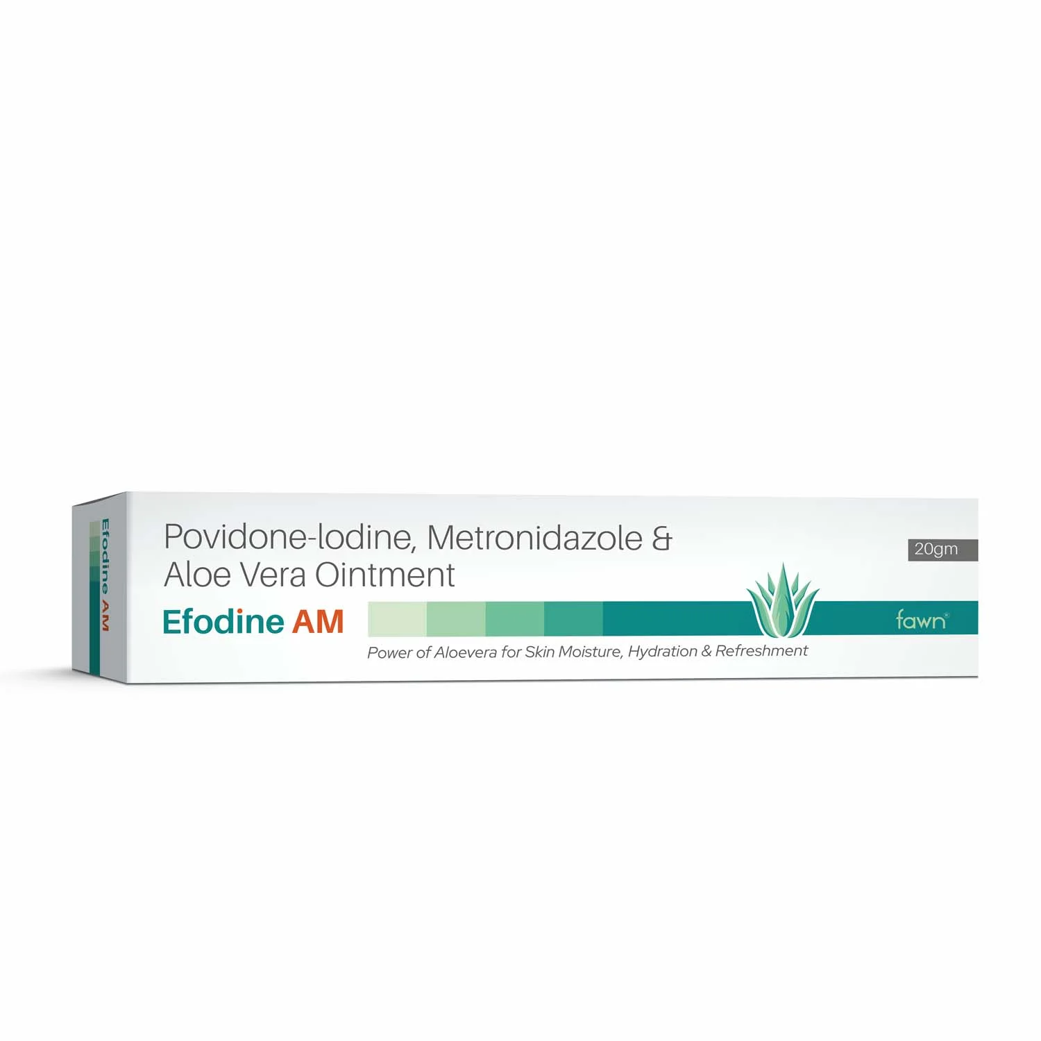 Povidone-lodine, Metronidazole & Aloe Vera Ointment - EFODINE AM