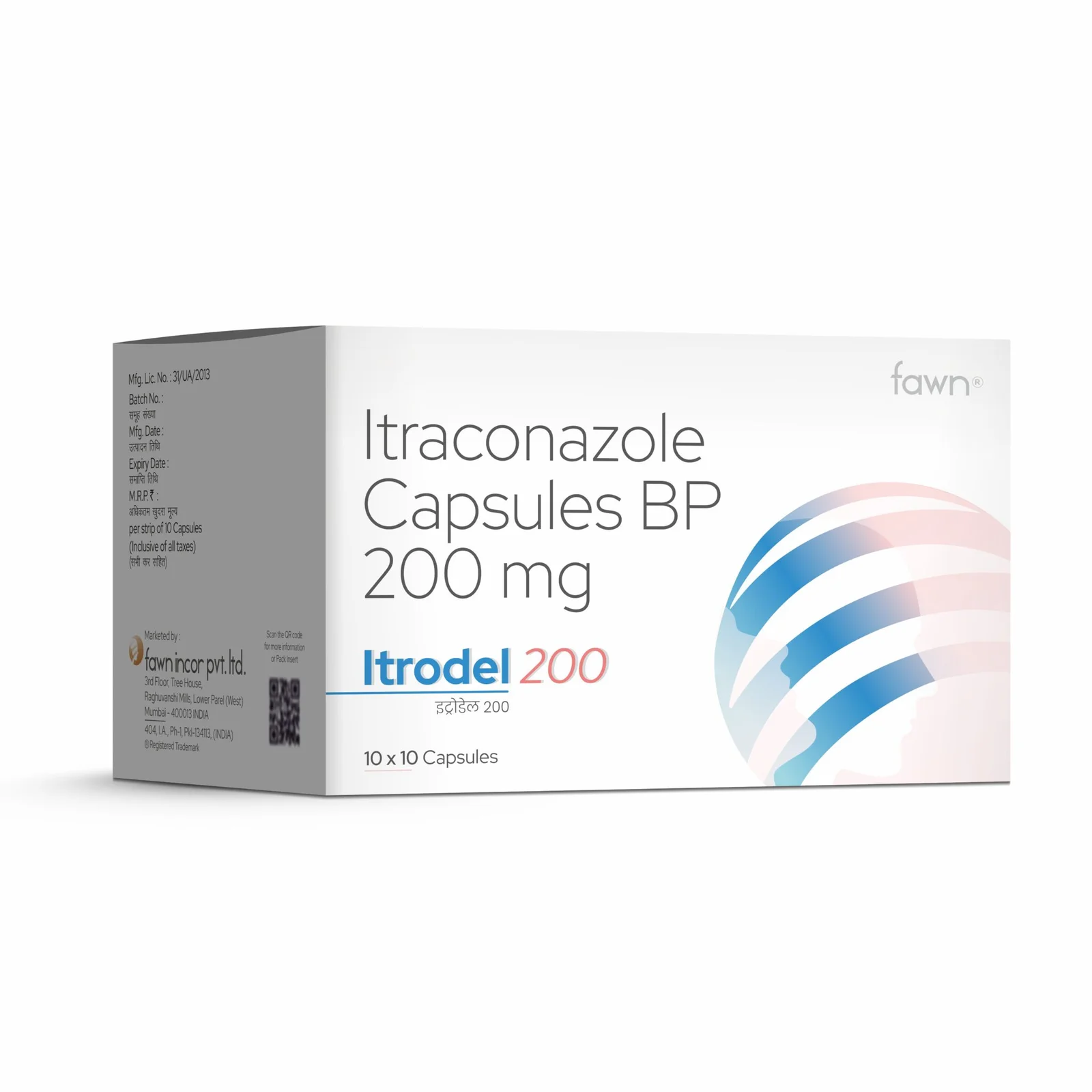 Itraconazole Capsules BP 200 Mg - ITRODEL 200