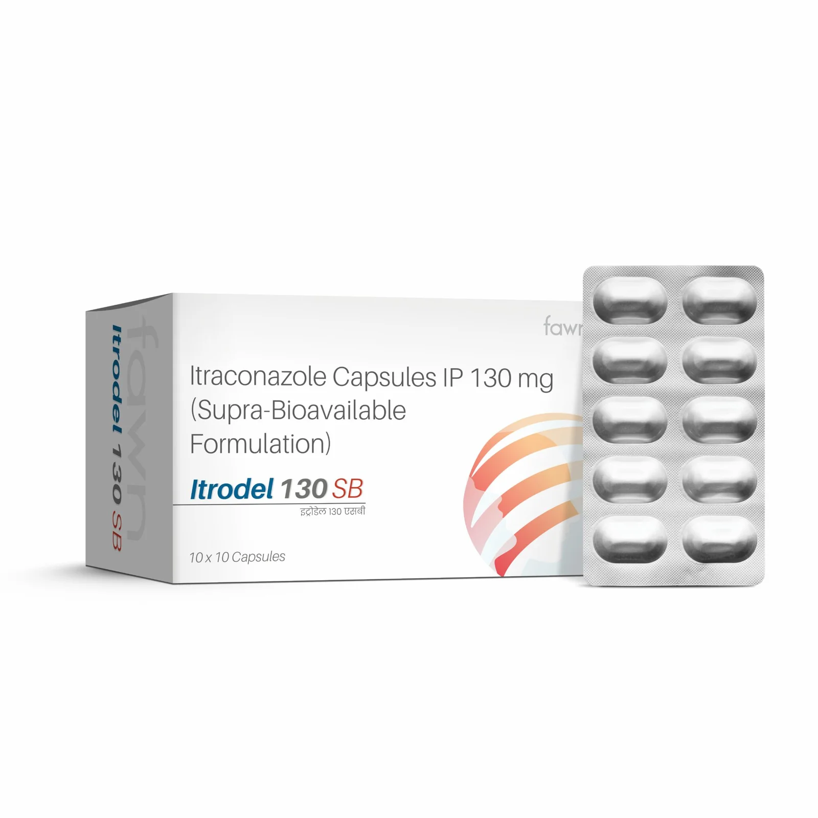 Itraconazole Capsules IP 30 Mg Supra Bioavailable Formulation - ITRODEL 130 SB