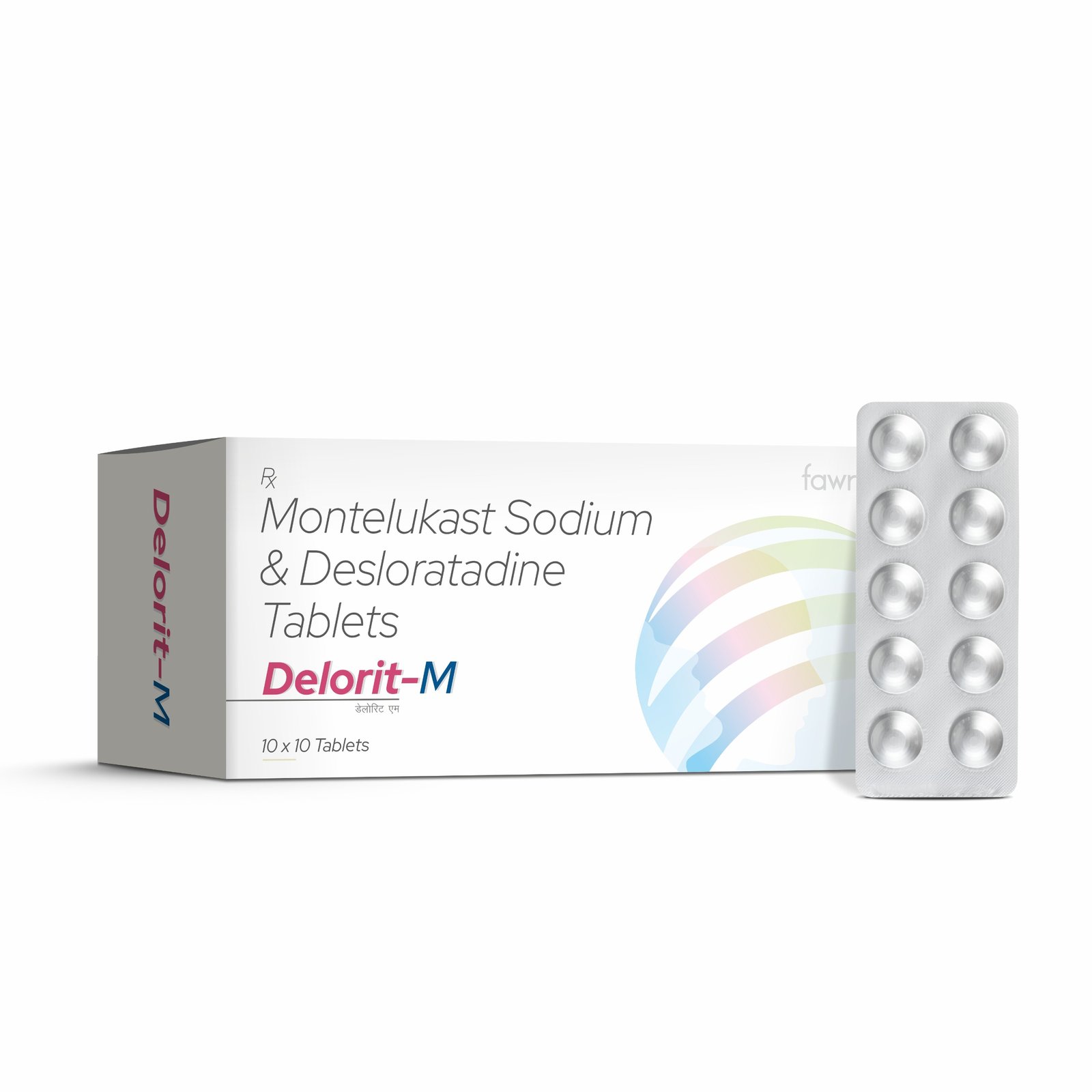 Montelukast Sodium & Desloratadine Tablets - DELORIT M image 2