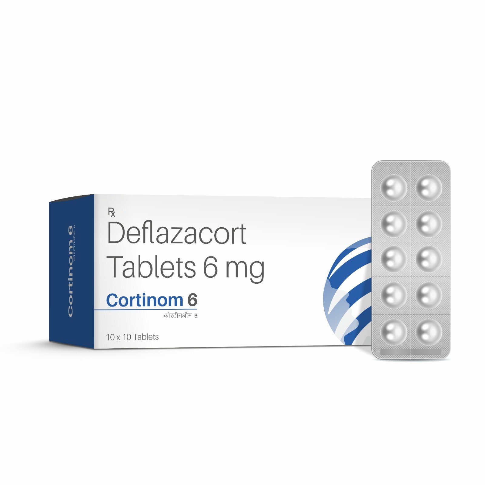Deflazacort Tablets 6 Mg - CORTINOM 6