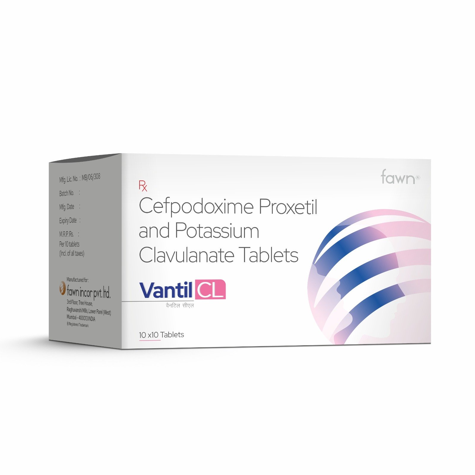 Cefpodoxime Proxetil & Potassium Clavulanate Tablets - VANTIL CL