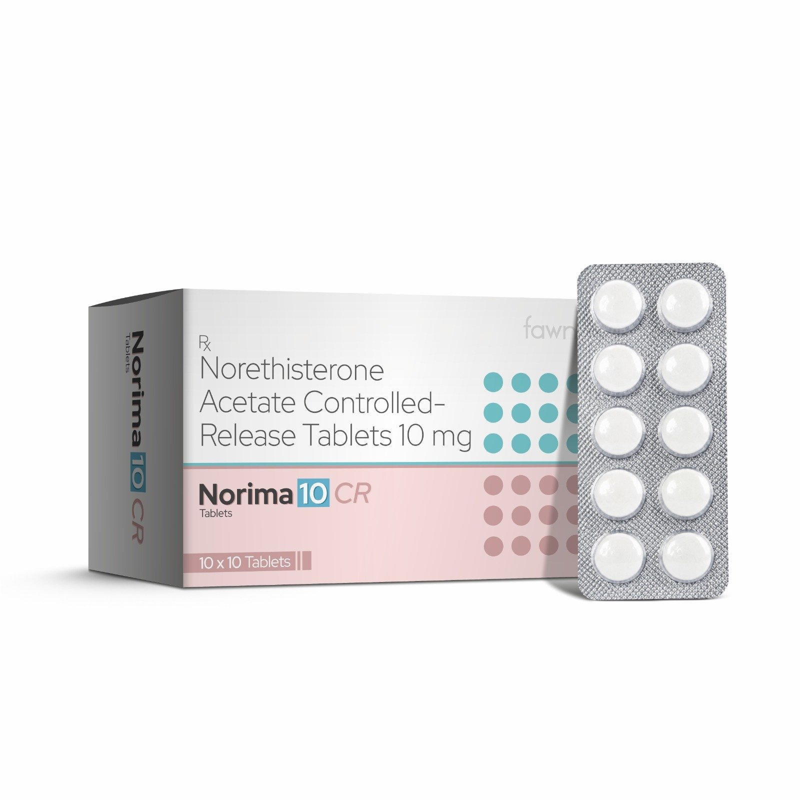 Norethisterone Acetate Controlled- Release Tablets 10 mg - NORIMA 10 CR Tablets