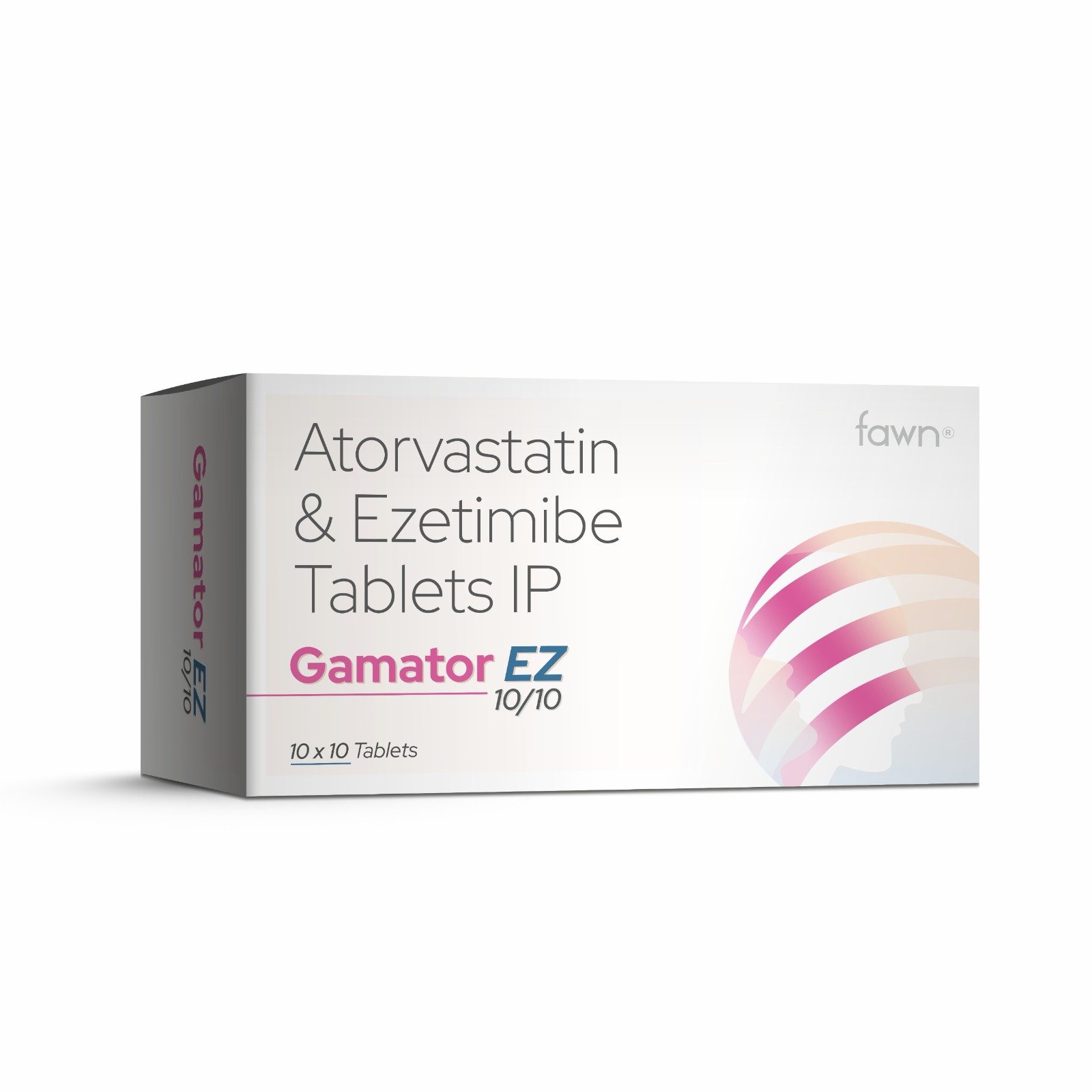 Atorvastatin & Ezetimibe Tablets IP - GAMATOR EZ 10/10 Tablet