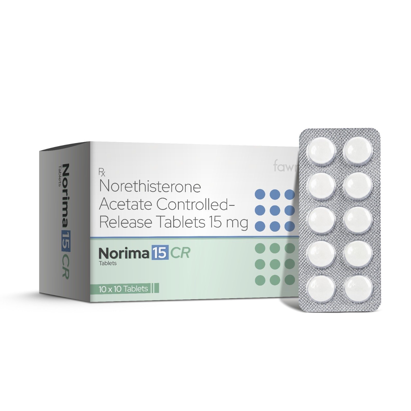 Norethisterone Acetate Controlled-Release Tablets 15 mg - NORIMA 15 CR Tablet