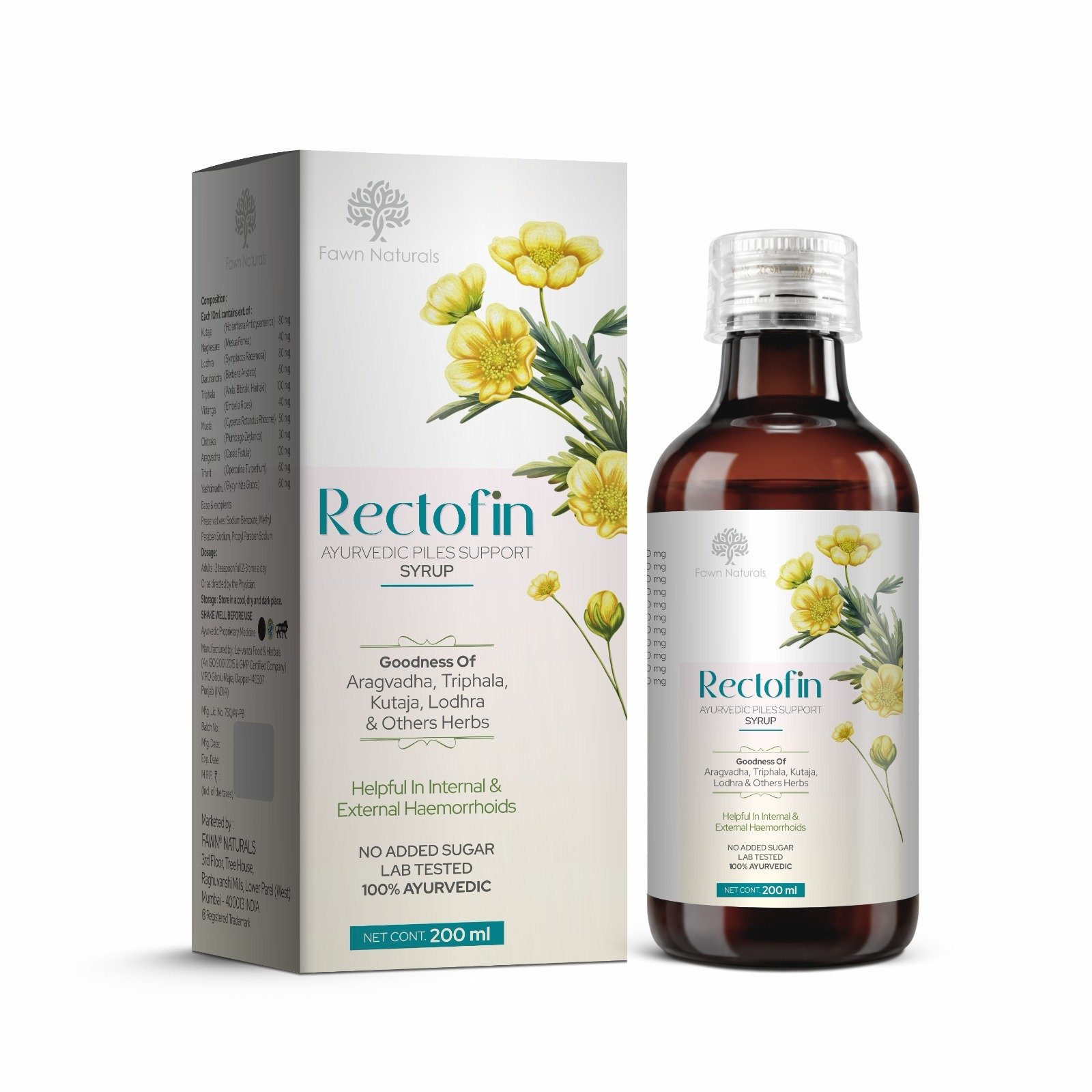 RECTOFIN Ayurvedic Piles Syrup