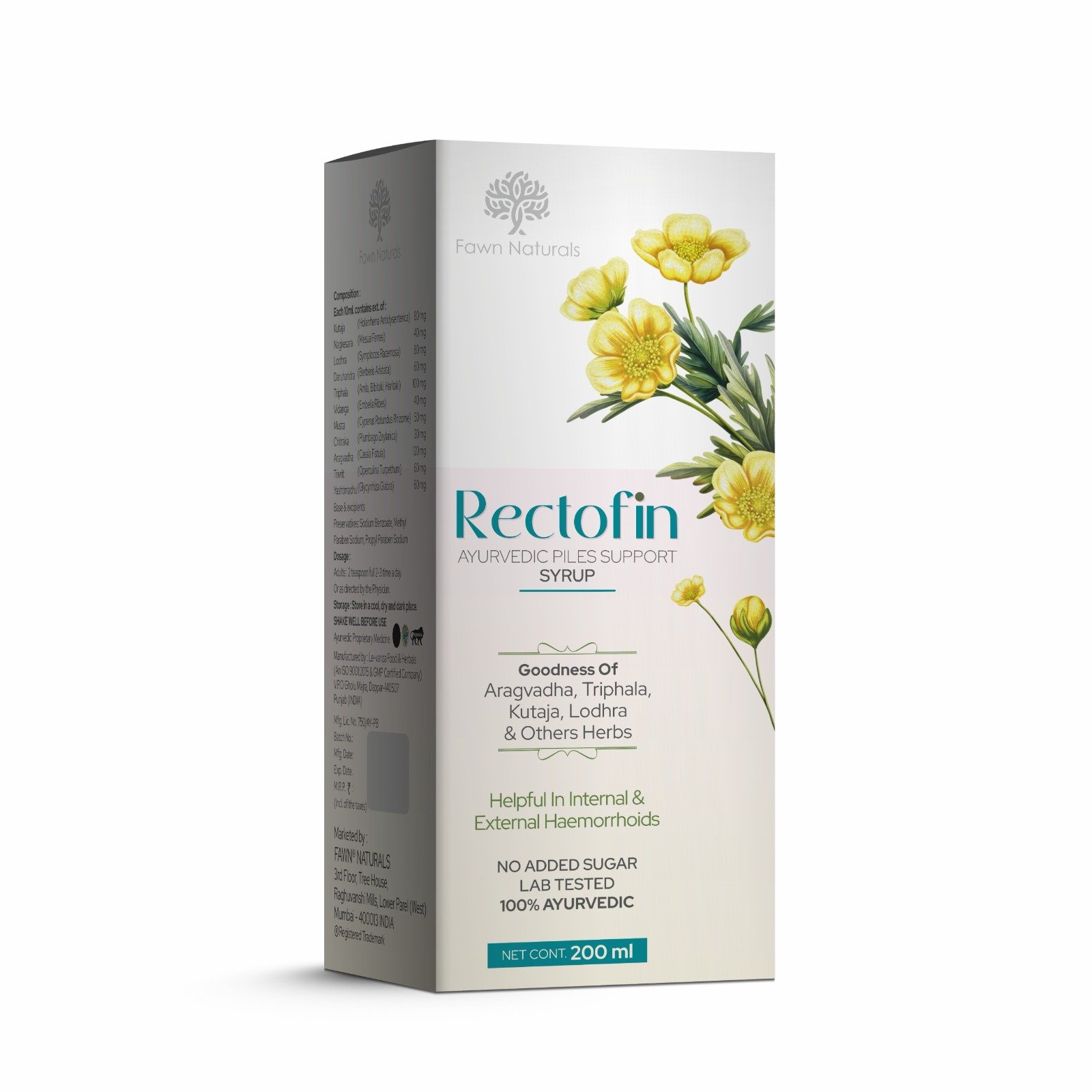 RECTOFIN Ayurvedic Piles Syrup