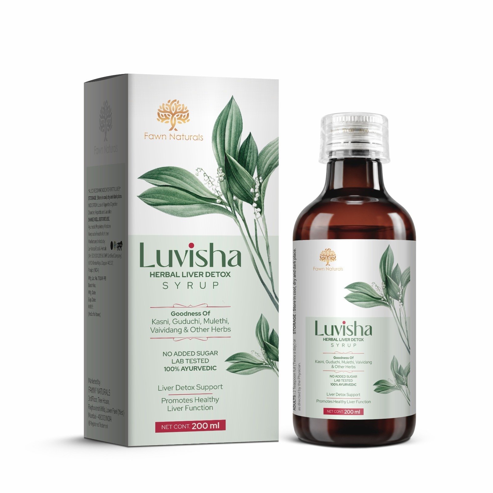 LUVISHA Liver Detox Syrup image 2