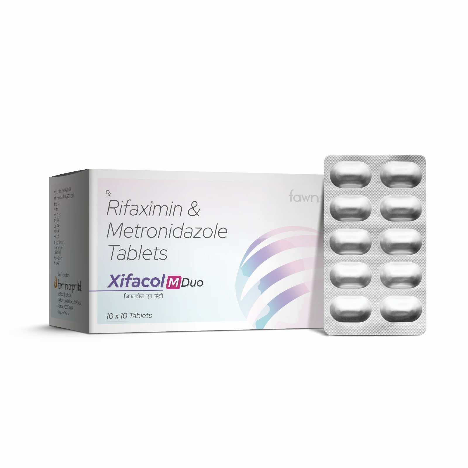 Rifaximin & Metronidazole Tablets - XIFACOL M DUO Tablets