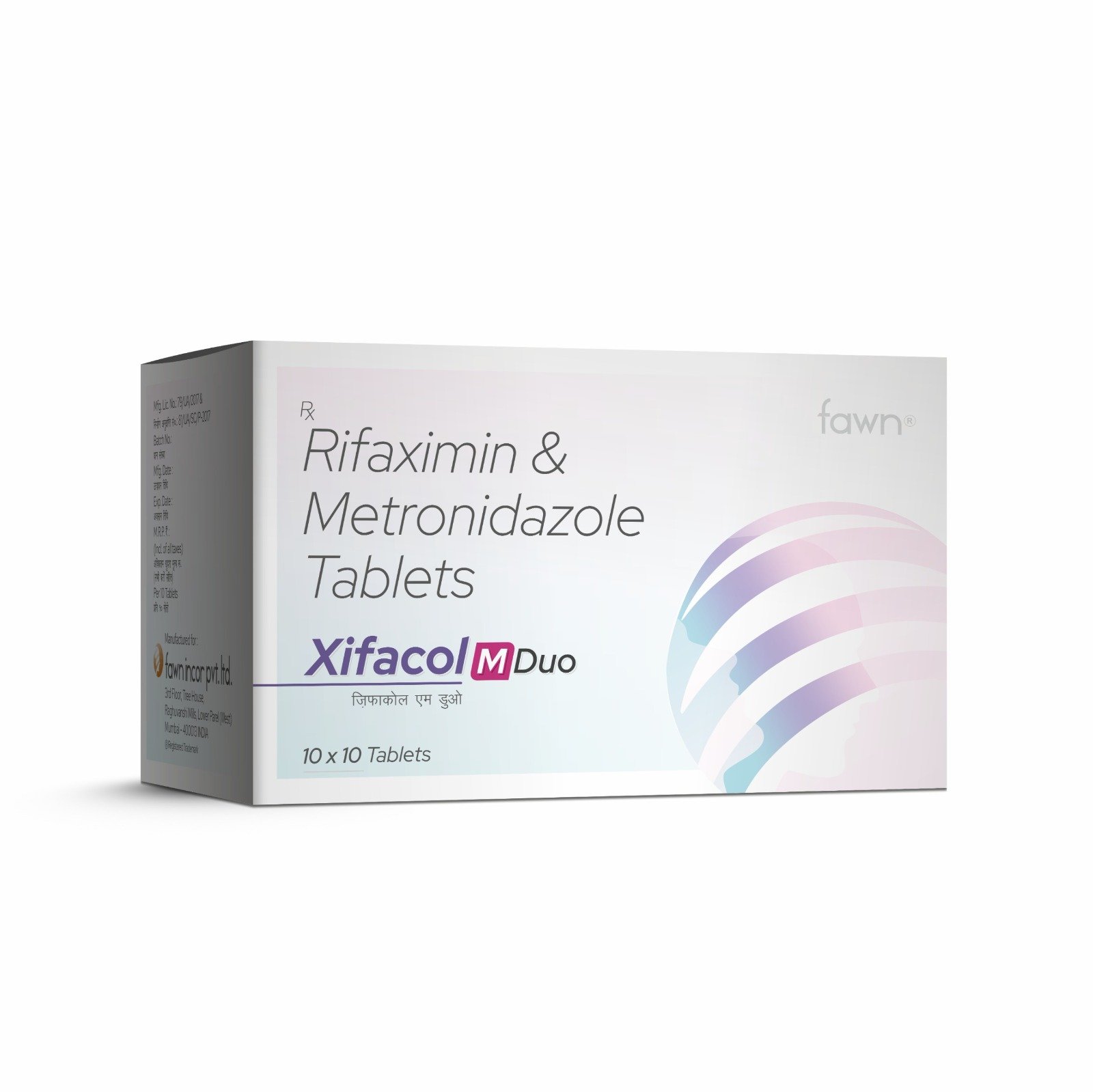 Rifaximin & Metronidazole Tablets - XIFACOL M DUO Tablets