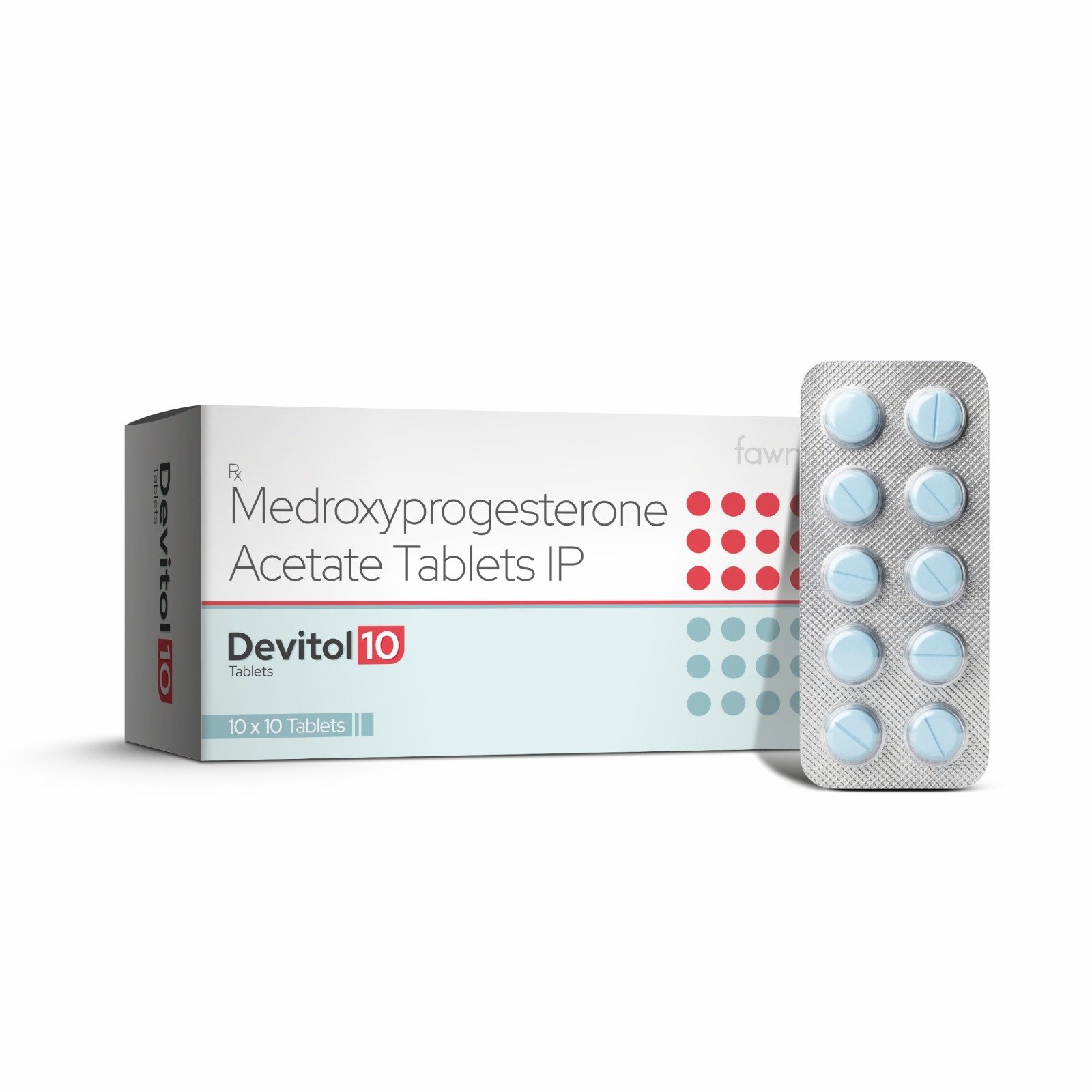 DEVITOL 10 Tablet - Fawn Incor