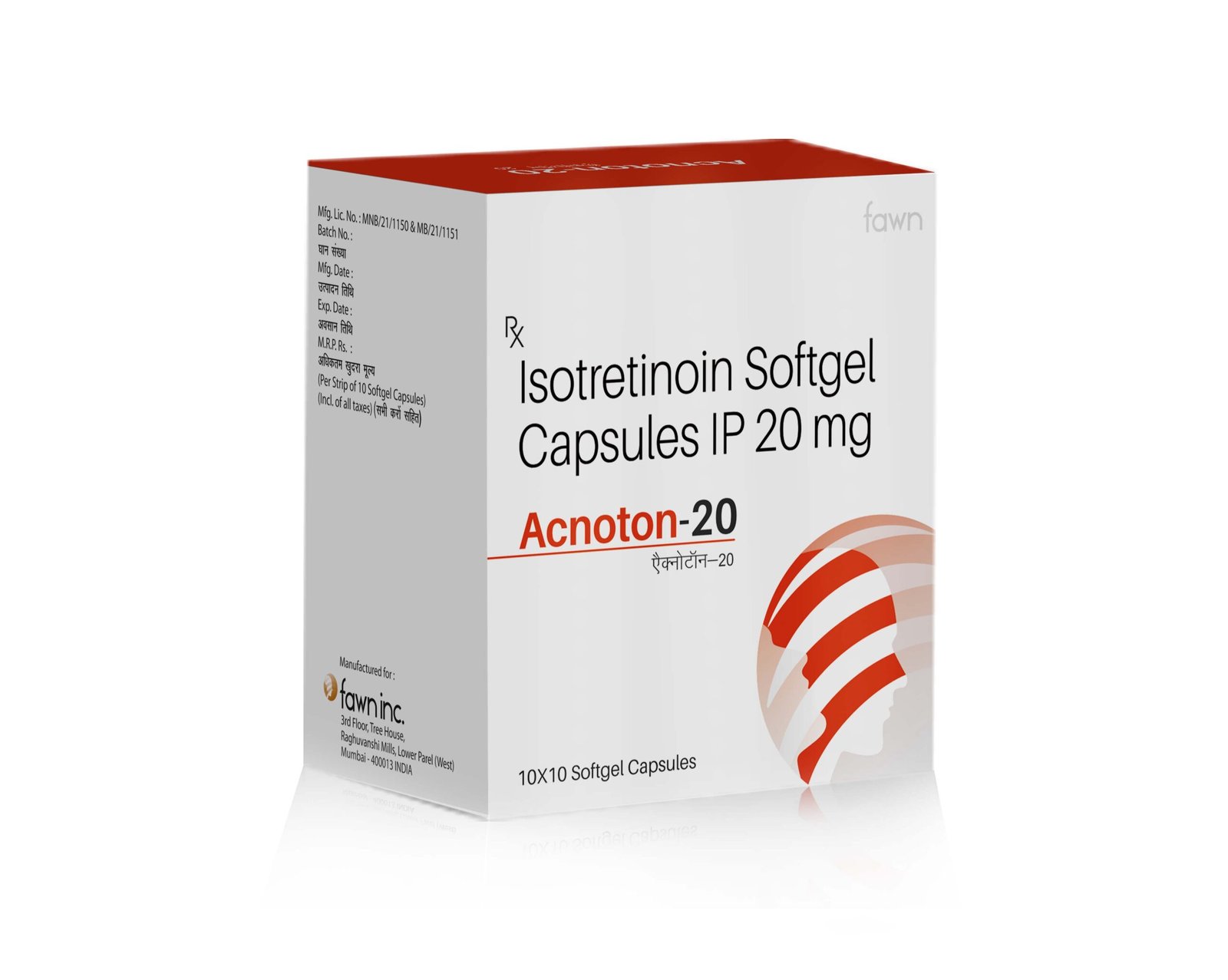 Micronized Isotretinoin Softgel Capsules