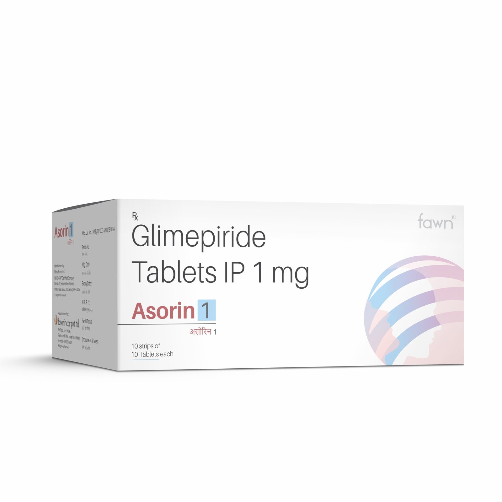 Glimepiride 1 mg Tablets