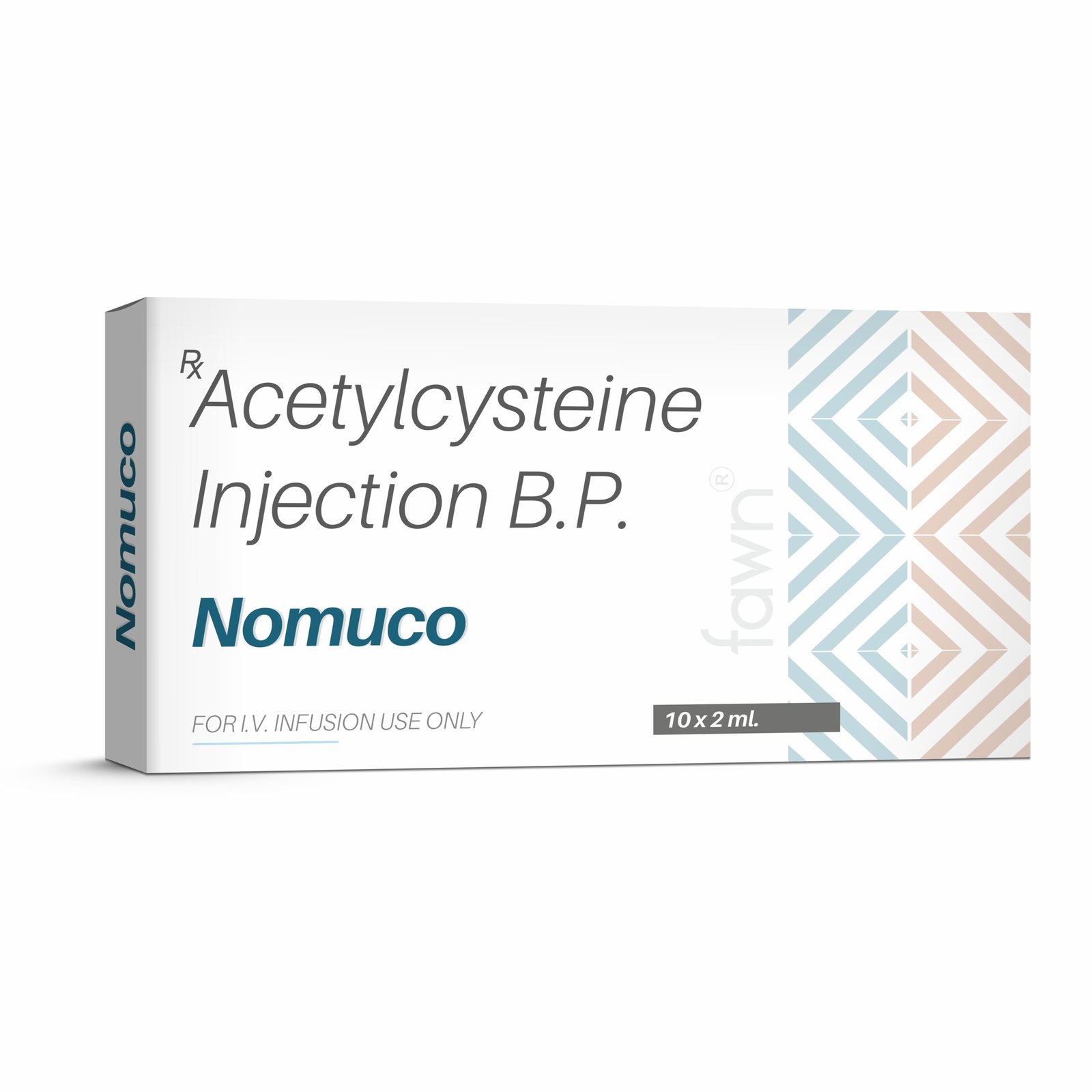 Acetylcysteine Injection BP - NOMUCO Injection -Fawn Incor