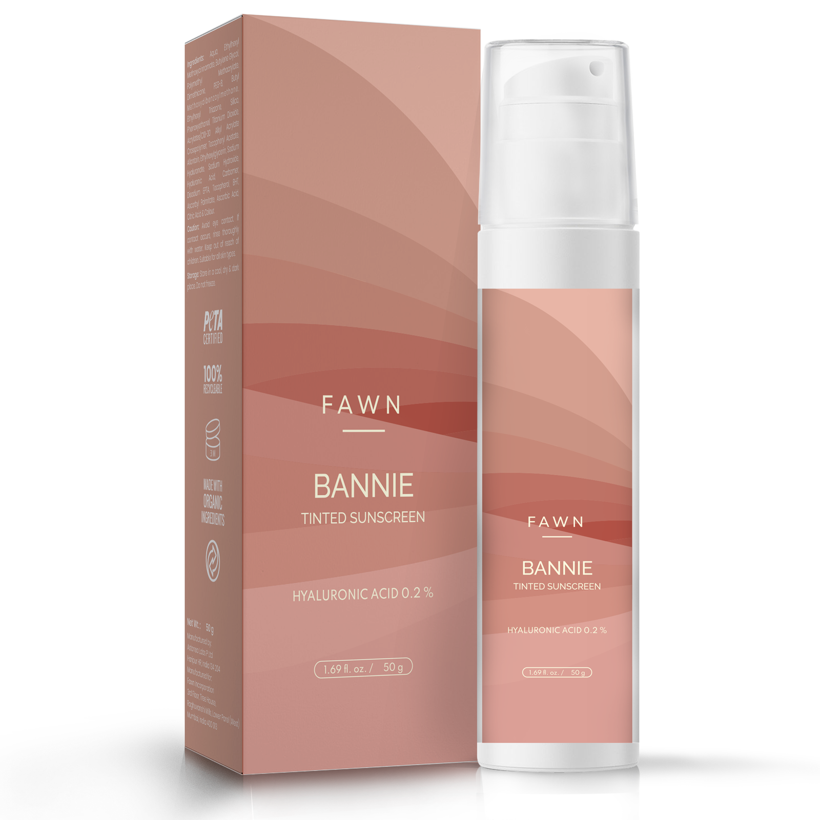 BANNIE - Hyaluronic Acid Tinted Sunscreen