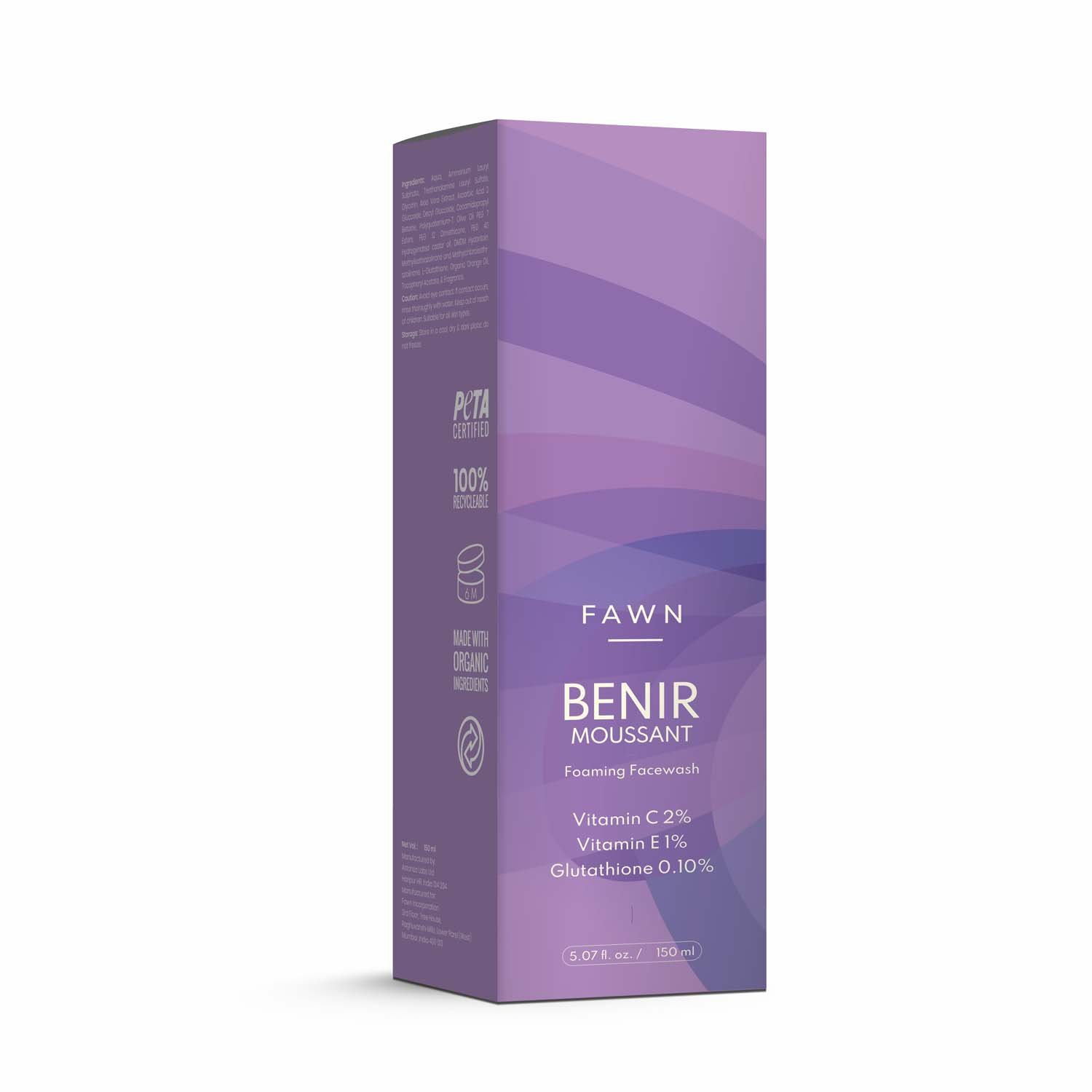 Foaming Face Wash - BENIR MOUSSANT