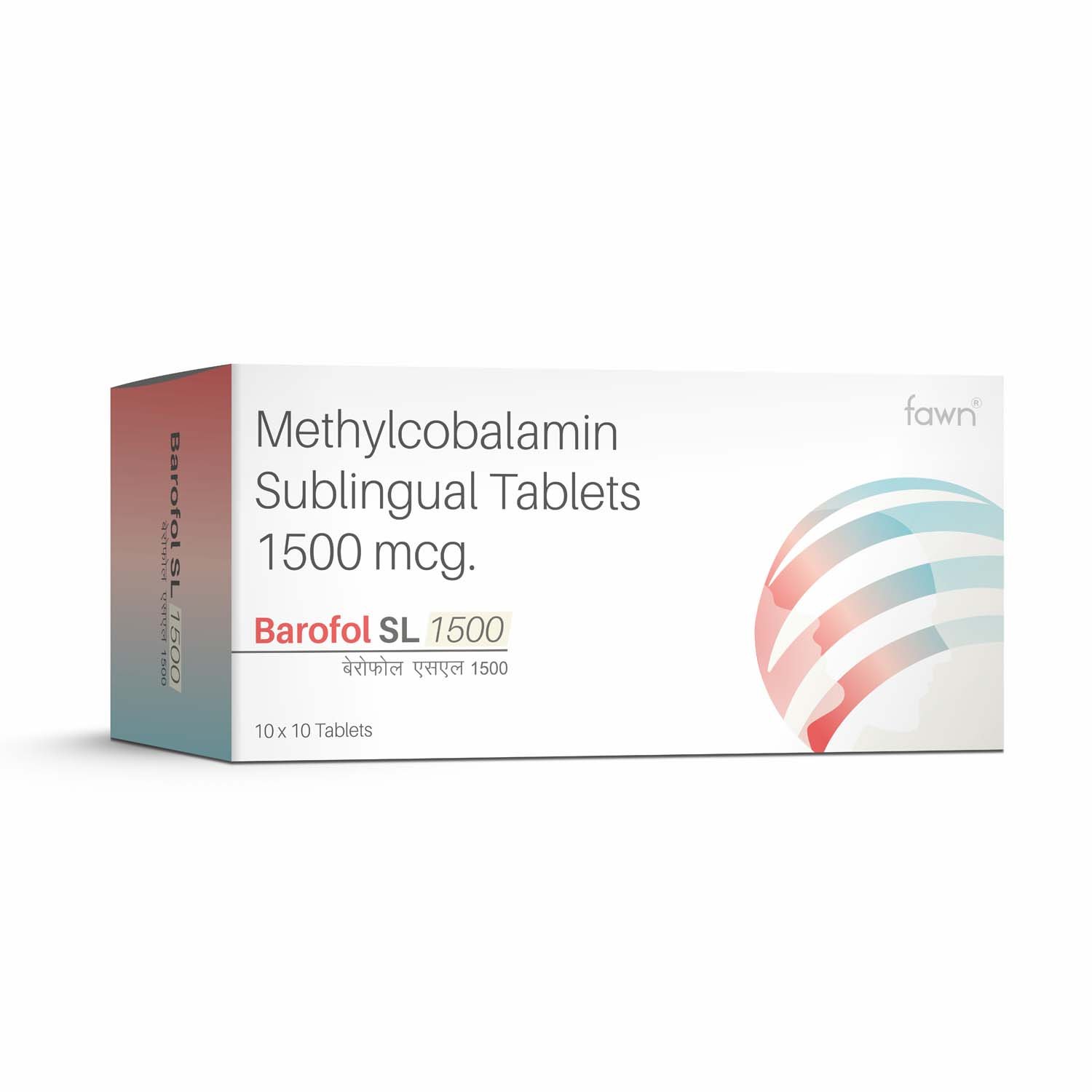 Methylcobalamin Sublingual Tablets 1500 mcg - BAROFOL SL 1500