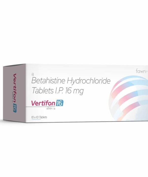 Betahistine Hydrochloride Tablets IP 16 Mg - VERTIFON 16