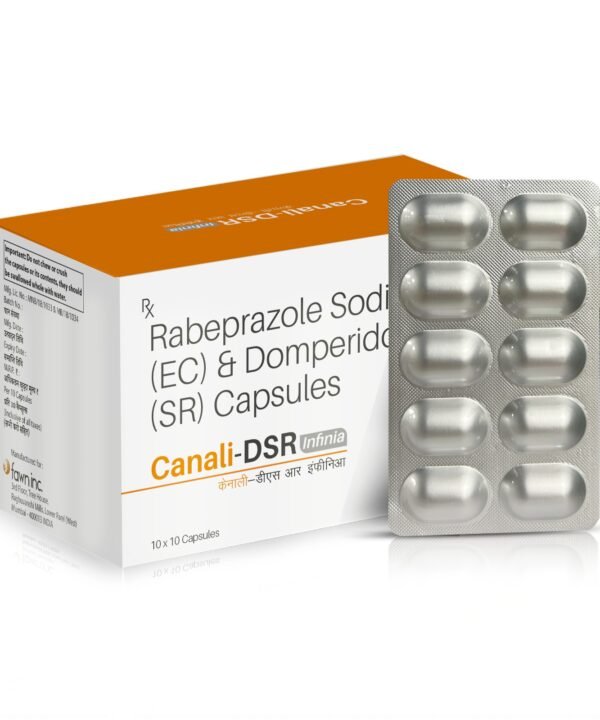 Rabeprazole Sodium + Domperidone (SR) Capsules - CANALI DSRCANALI DSR (infinia)