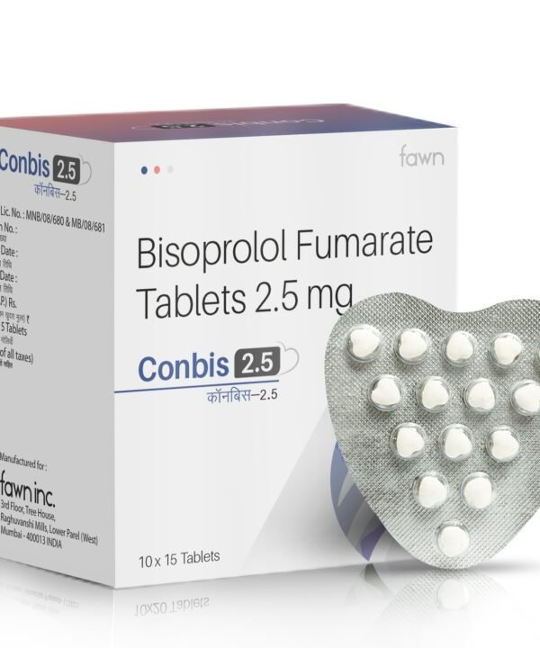 Bisoprolol Fumarate Tablets 2.5 Mg - CONBIS 2.5