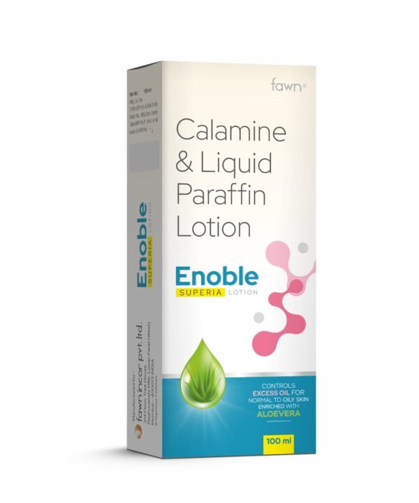 Calamine & Light Liquid Paraffin Lotion - ENOBLE SUPERIA Lotion