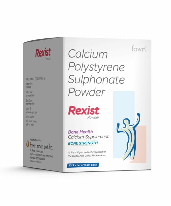 Calcium Polystyrene Sulphonate Powder - REXIST Powder - Fawn Incor