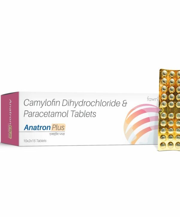 Camylofin 25 mg + Paracetamol 325 mg Tablets - ANATRON PLUS