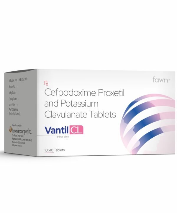 Cefpodoxime Proxetil & Potassium Clavulanate Tablets - VANTIL CL - Fawn Inc