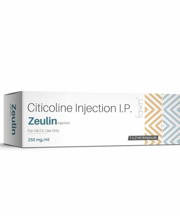 Citicoline Injection IP 500 Mg - ZEULIN Injection - Fawn Incor