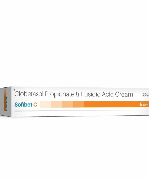 Clobetasol Propionate & Fusidic Acid Cream - SOFIBET C - Fawn Incor