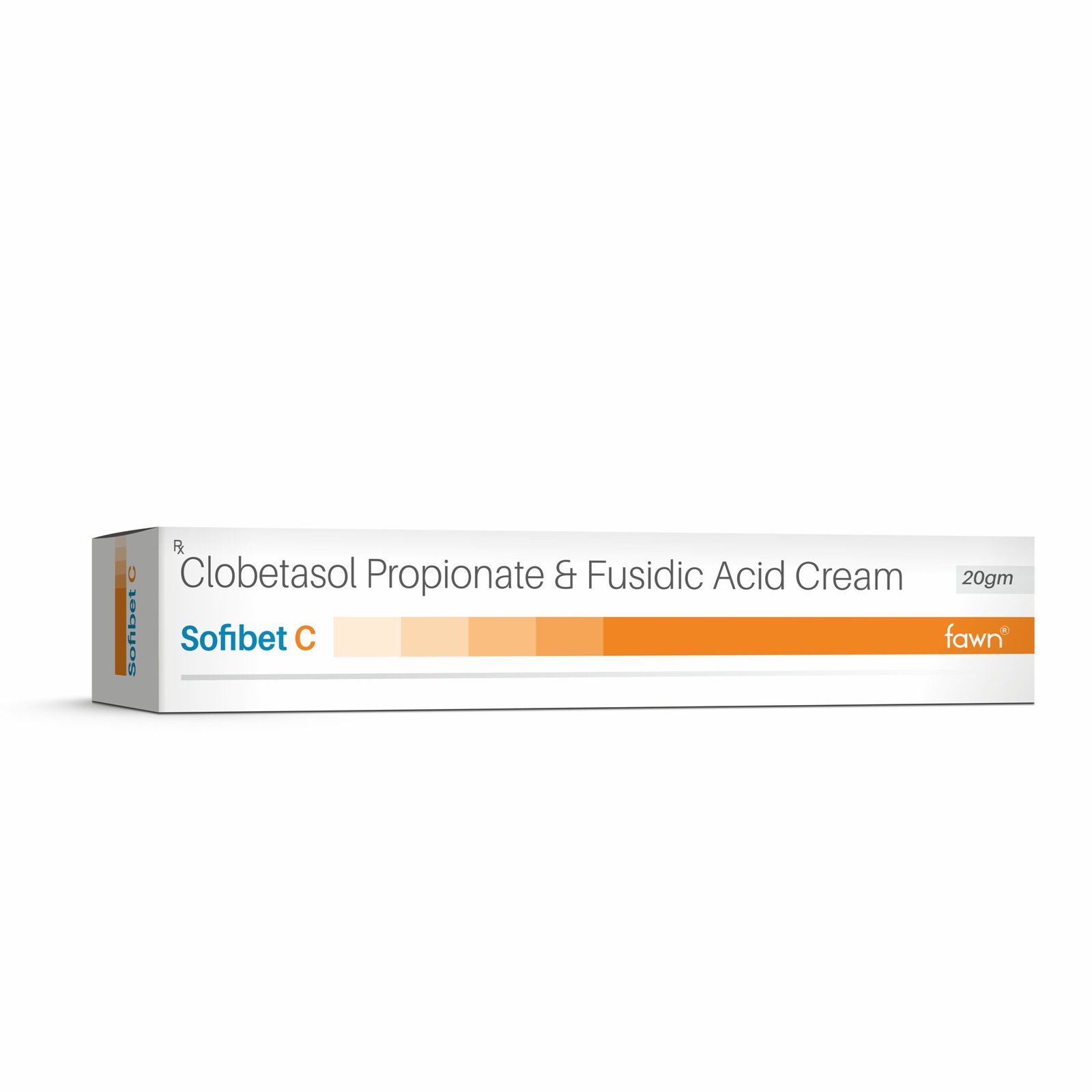 Clobetasol Propionate & Fusidic Acid Cream - SOFIBET C - Fawn Incor