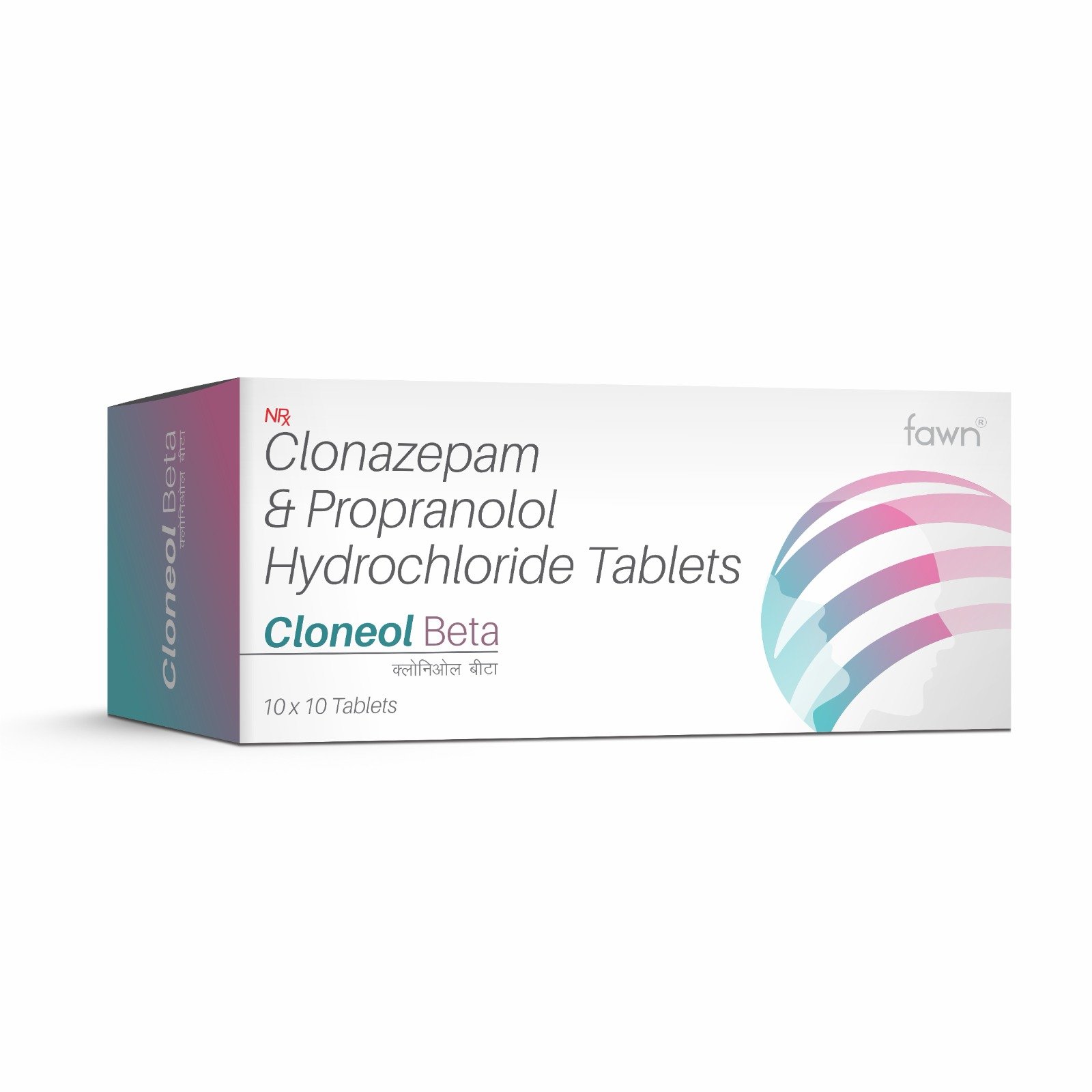 Clonazepam & Propranolol Hydrochloride Tablets - CLONEOL BETA