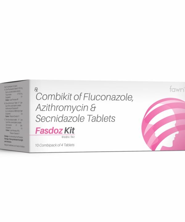 Fawn Incor - Combikit of Fluconazole, Azithromycin & Secnidazole Tablets - FASDOZ KIT