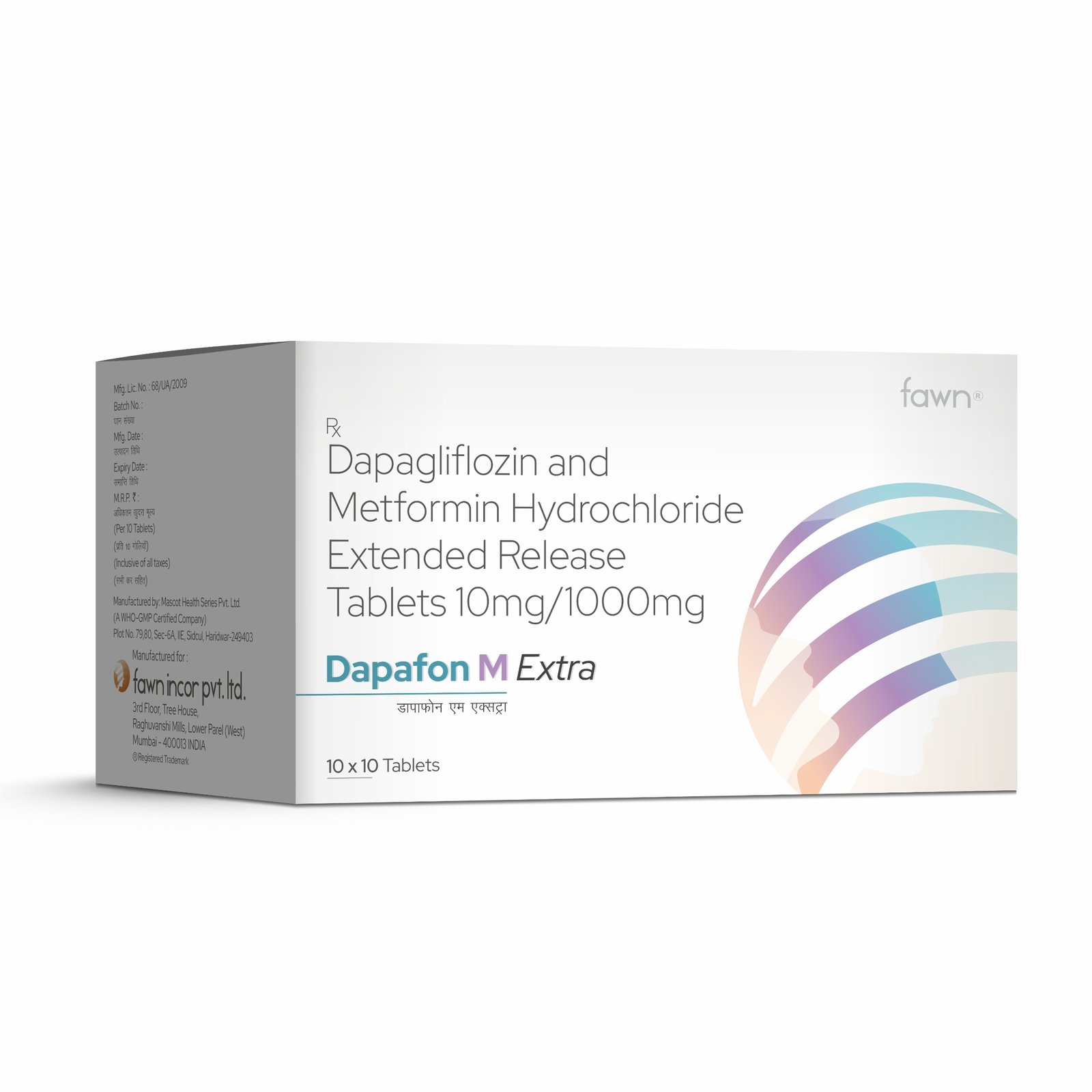 Dapagliflozin & Metformin Hydrochloride Extended Release Tablets - DAPAFON M EXTRA