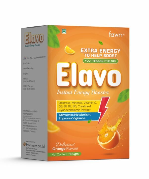Dextrose, Zinc, Magnesium & Cyanocobalamin Sachets - ELAVO Sachet - Fawn Incor