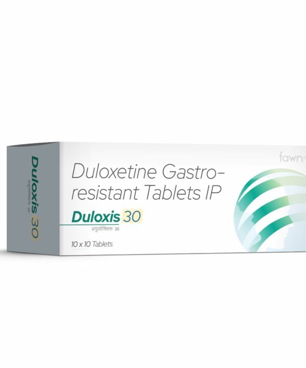 Duloxetine Gastro Resistant Tablets 30 Mg - Fawn Incor