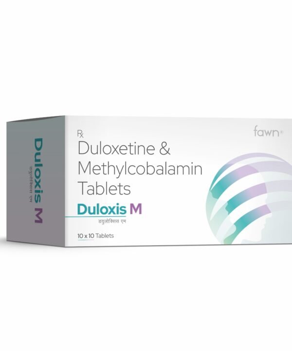 Duloxetine & Methylcobalamin Tablets - DULOXIS M - Fawn Incor