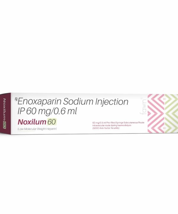 Enoxaparin Sodium Injection IP 60 Mg - NOXILUM 60 - Fawn Incor