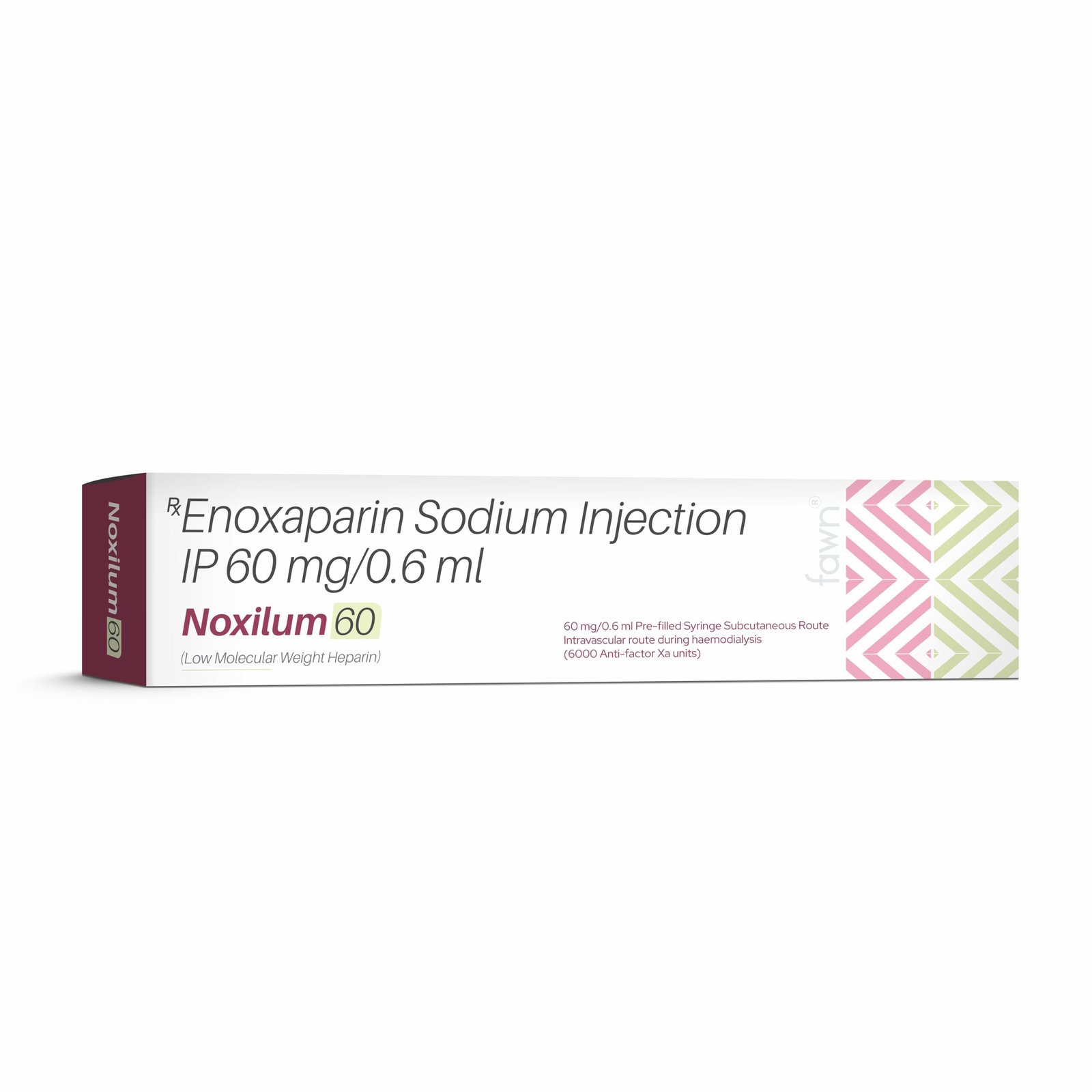 Enoxaparin Sodium Injection IP 60 Mg - NOXILUM 60 - Fawn Incor