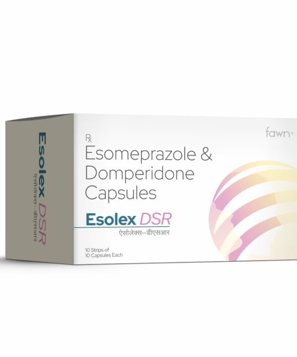 Esomeprazole & Domperidone Capsules - ESOLEX DSR