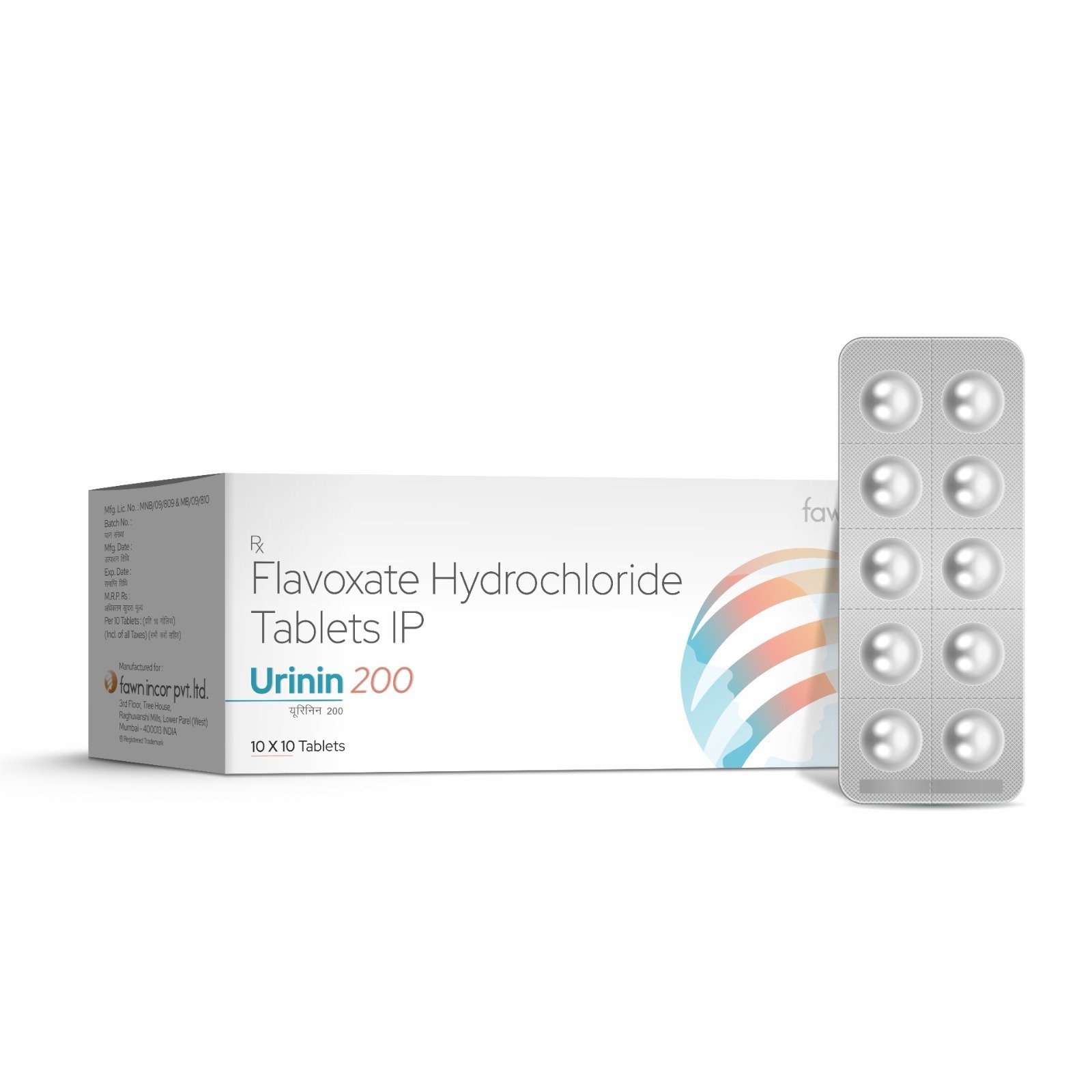 Flavoxate Hydrochloride Tablets I.P. 200 Mg