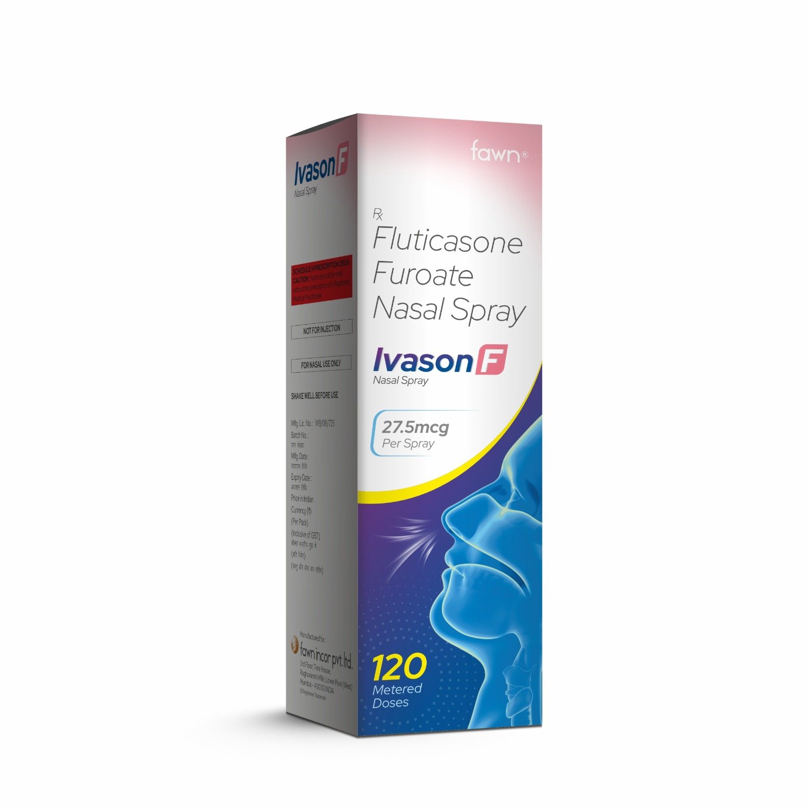 Fluticasone Furoate Nasal Spray – IVASON F - Fawn Incor