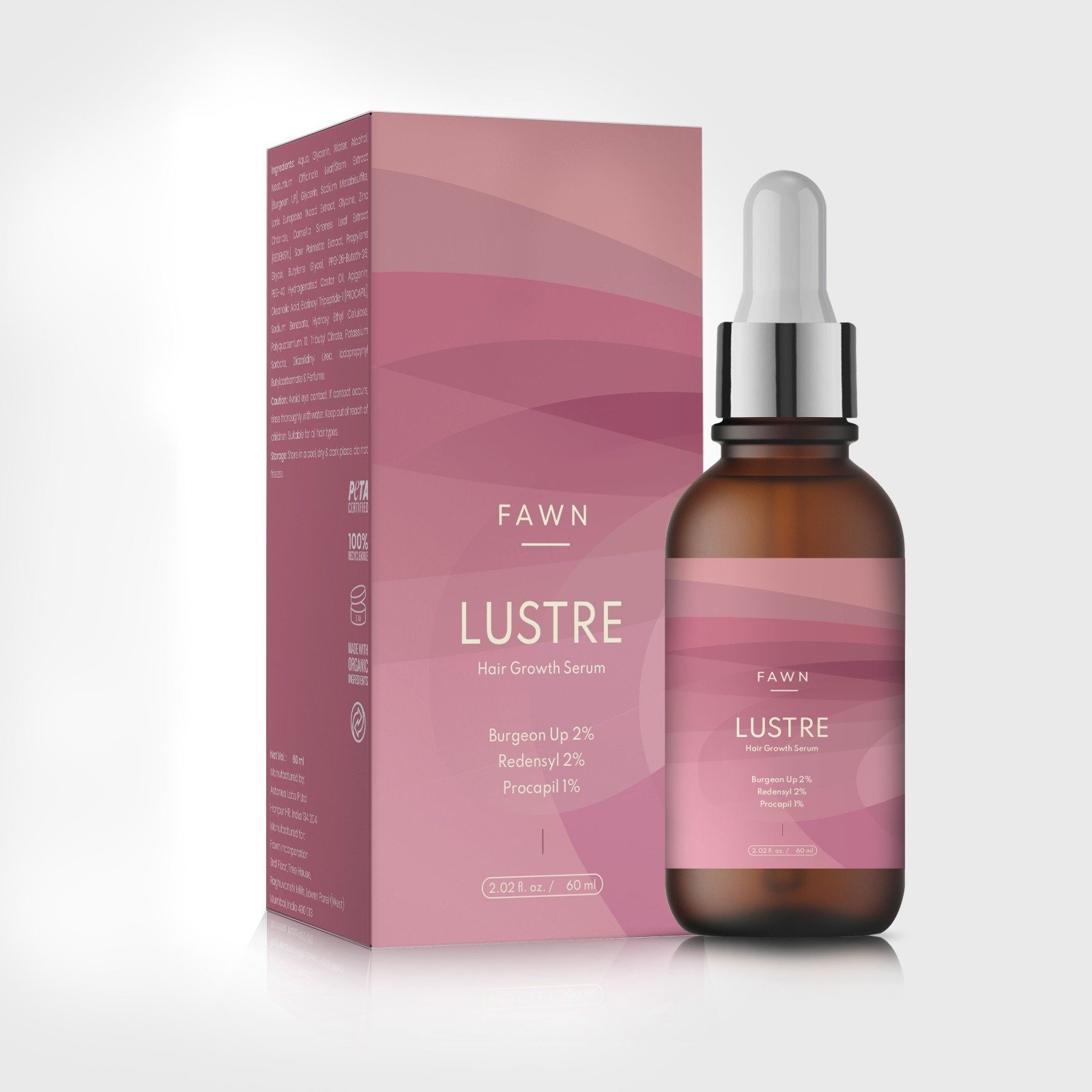 Hair Growth Serum - LUSTRE Serum - Fawn Incor