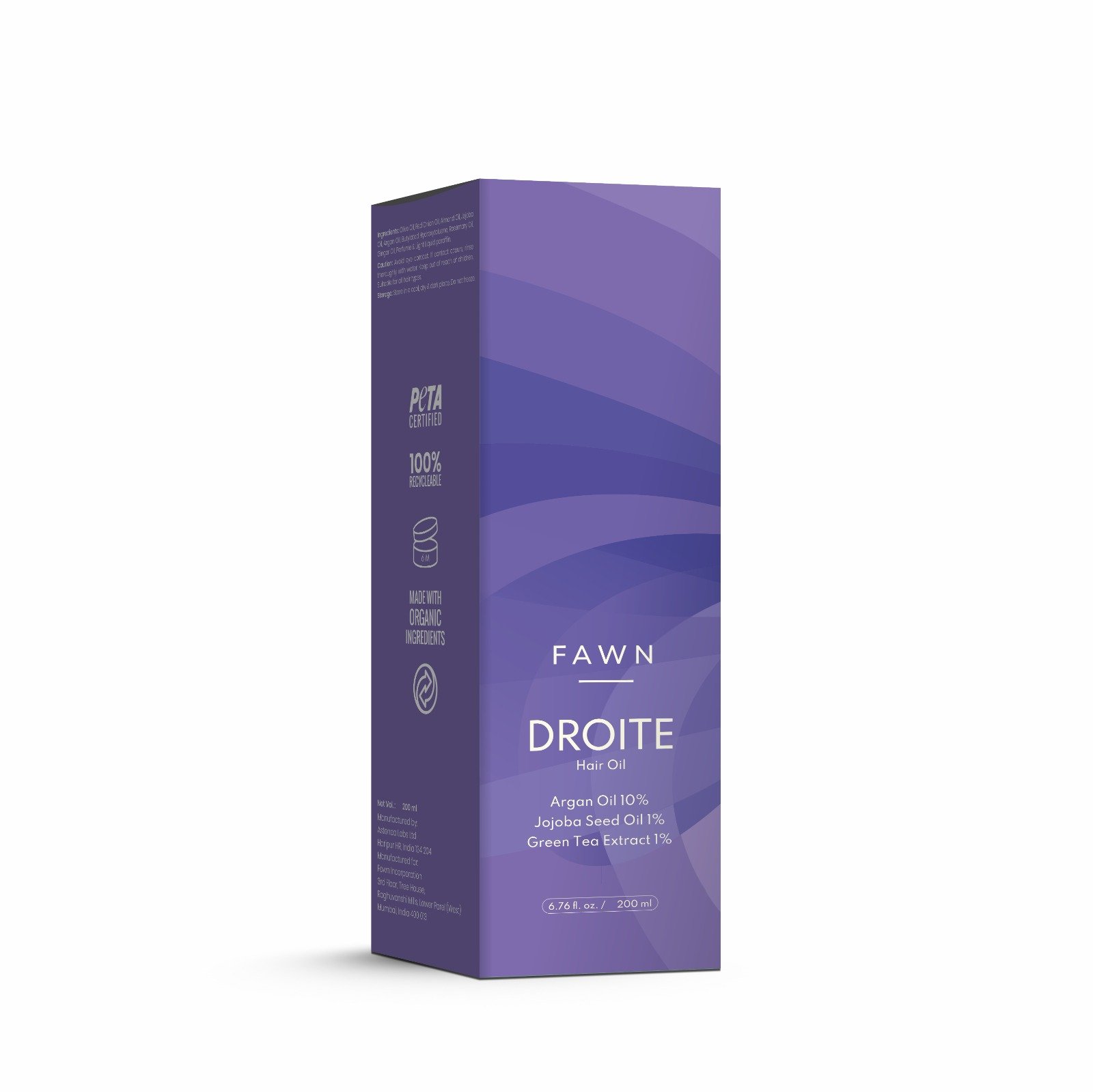 Fawn Incor - Hair Oil for Hair Growth - DROITE Hair Oil