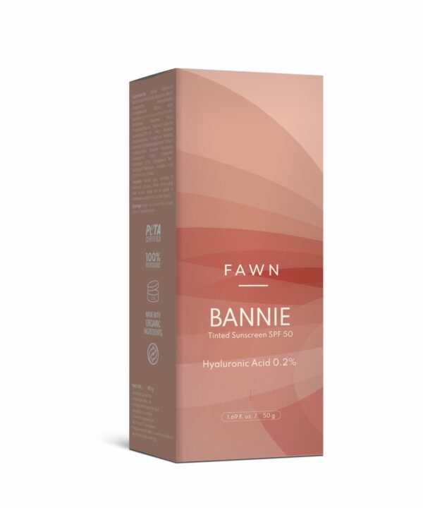 Hyaluronic Acid Tinted Sunscreen - BANNIE- Fawn Incor